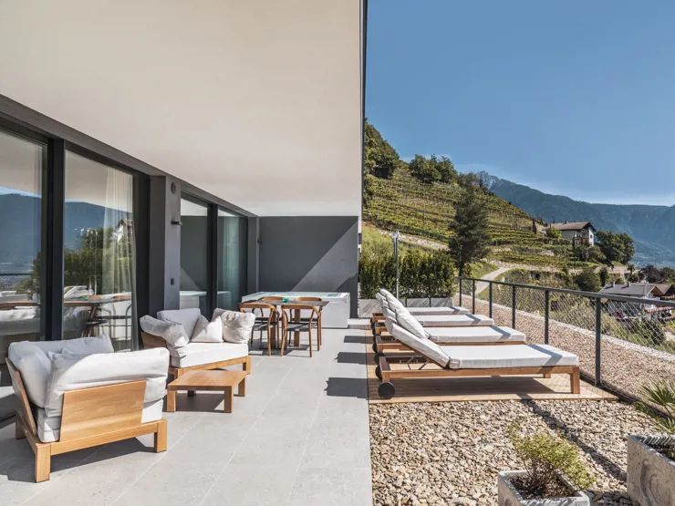 Arua Private Spa Villas Rooms in Merano