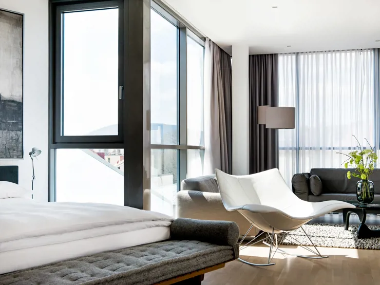 Augarten Art Hotel Penthouse Room in Graz
