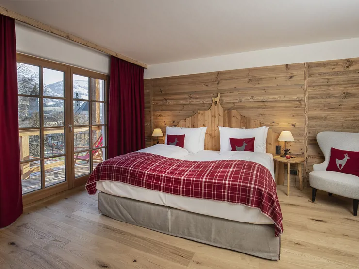 Hotel Kitzhof Mountain Design Hotel Garden Suite in Kitzbühel