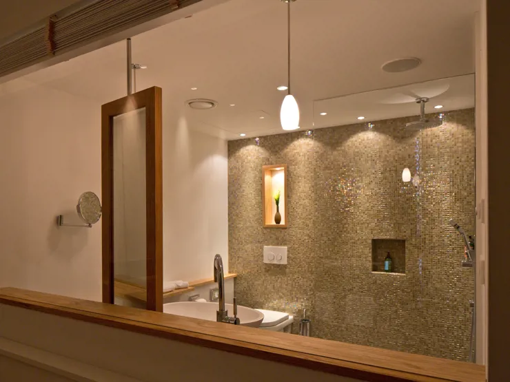 La Maison Hotel Bathroom in Saarlouis