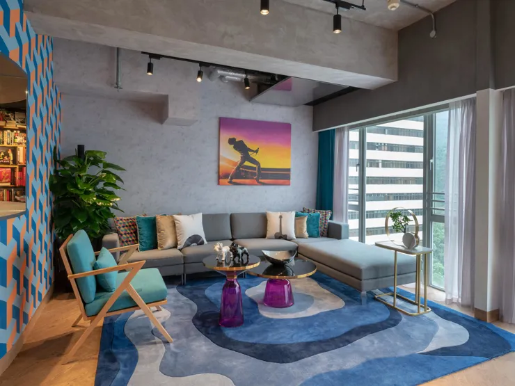 Ovolo Southside Room Interior Design in Hong Kong