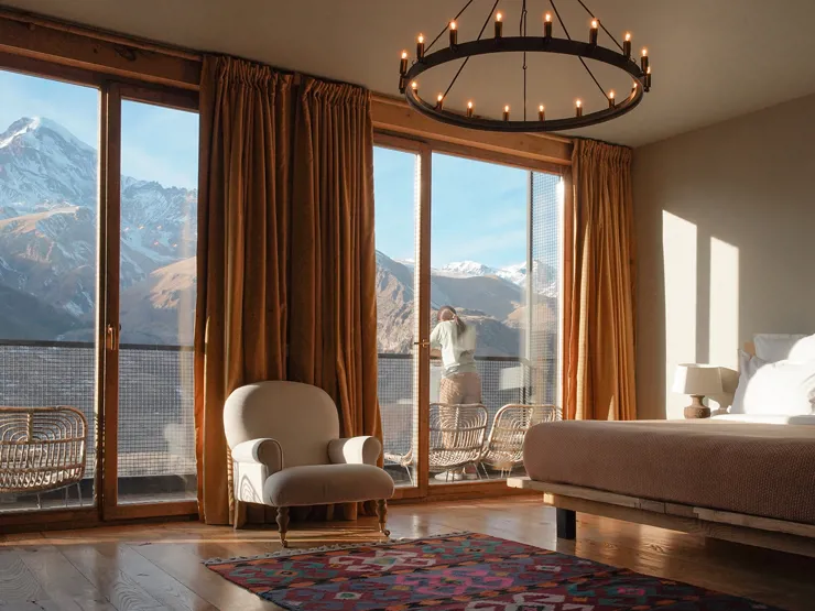 Rooms Hotel Kazbegi Terrace Suite Mountain View R 01